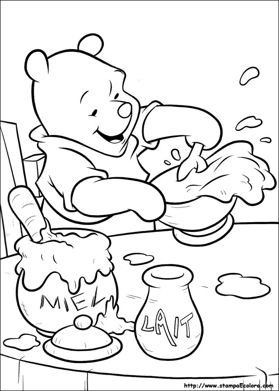 Disegni Winnie the Pooh